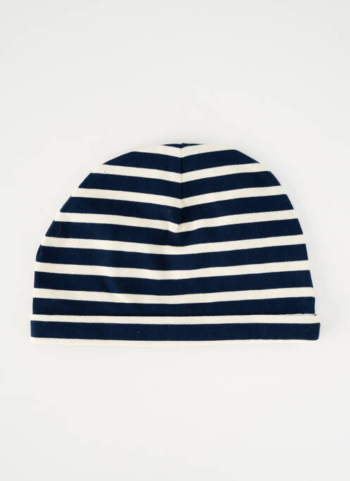Bonnet maille fine bleu MOUSQUETON garcon
