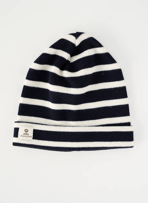 Bonnet bleu MOUSQUETON fille