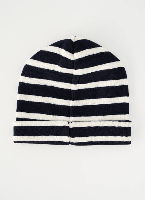 Bonnet bleu MOUSQUETON fille