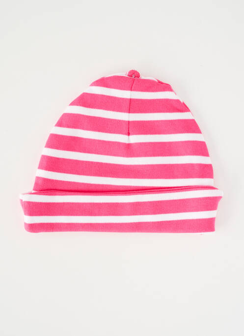 Bonnet rose WEEK END A LA MER fille