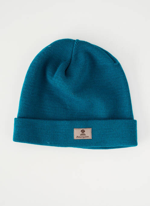 Bonnet bleu clair MOUSQUETON garçon
