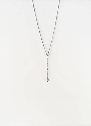 Collier matériaux métal argent KONPLOTT femme