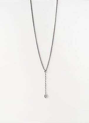 Collier matériaux métal argent KONPLOTT femme