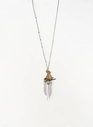Collier matériaux métal or KONPLOTT femme