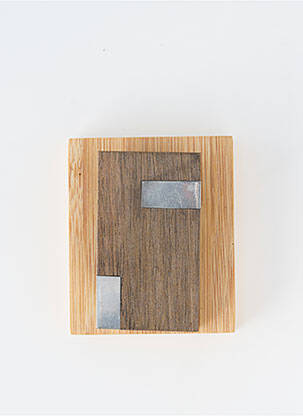 Broche marron LA TRIBU RIGAUX femme