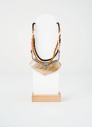 Collier marron NATURE BIJOUX femme