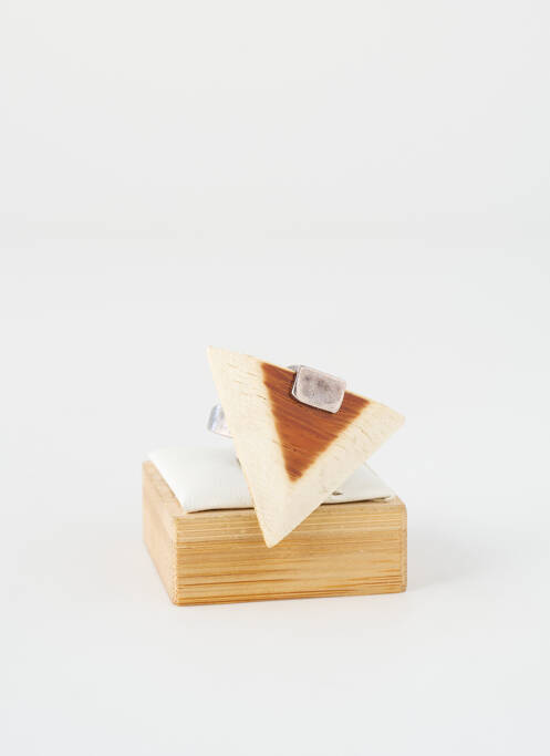 Bague marron NATURE BIJOUX femme