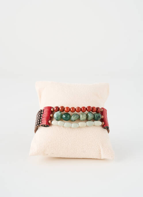 Bracelet rouge NATURE BIJOUX femme