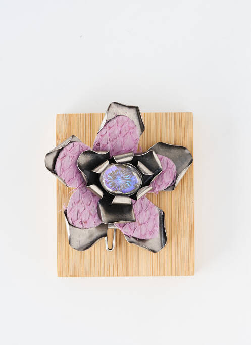 Broche rose KONPLOTT femme