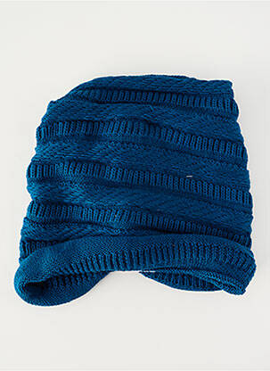 Bonnet stretch bleu SKUNKFUNK femme