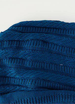Bonnet stretch bleu SKUNKFUNK femme