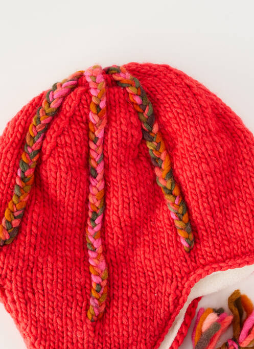 Bonnet rouge SAMOMAYA femme
