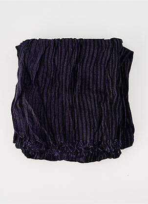 Foulard coutures renforcées violet SURKANA femme