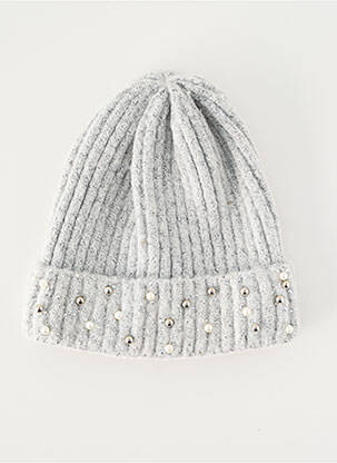 Bonnet gris TANTREND femme