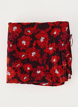 Echarpe rouge LA FIANCEE DU MEKONG femme