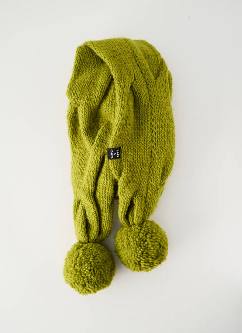 Echarpe vert SAMOMAYA femme