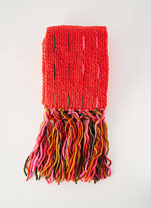 Echarpe stretch rouge SAMOMAYA femme