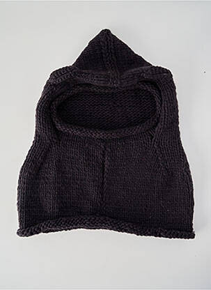 Bonnet stretch gris SAMOMAYA femme