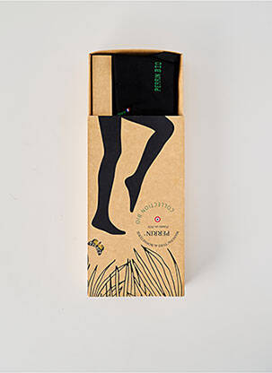 Collants stretch noir PERRIN femme