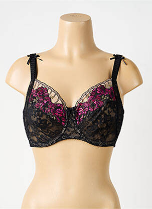 Soutien-gorge broderie haut soutien-gorge emboitant noir PRIMA DONNA femme
