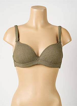 Haut de maillot de bain haut soutien-gorge moulé haut soutien-gorge moulé or MARIE JO femme