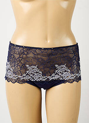 Shorty broderie bleu WACOAL femme