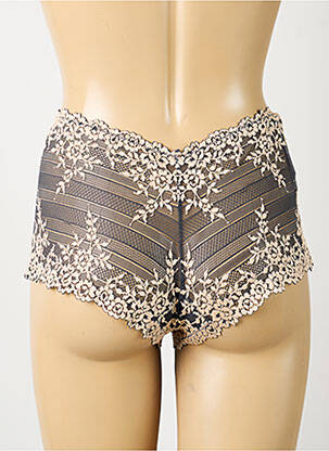 Shorty broderie gris WACOAL femme