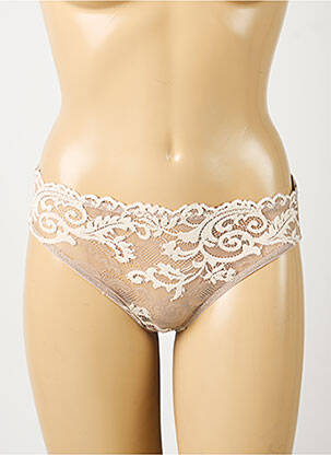 Culotte broderie beige WACOAL femme