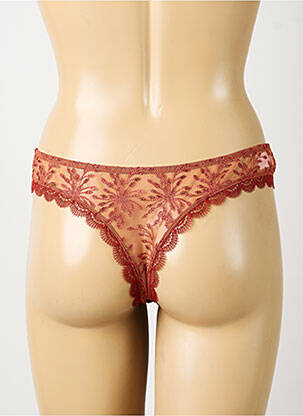 Tanga tanga marron SIMONE PERELE femme