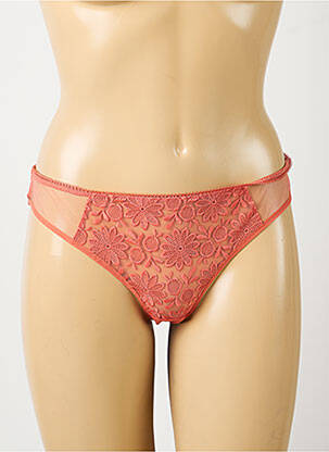 Tanga orange SIMONE PERELE femme