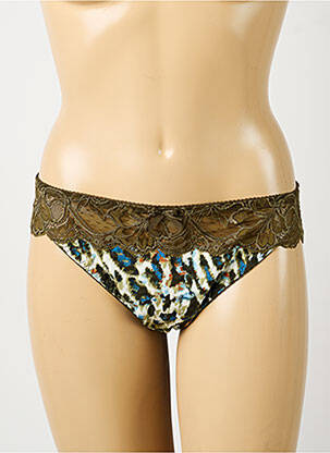 Tanga vert PRIMA DONNA femme