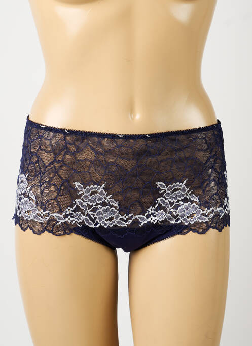 Shorty broderie bleu WACOAL femme