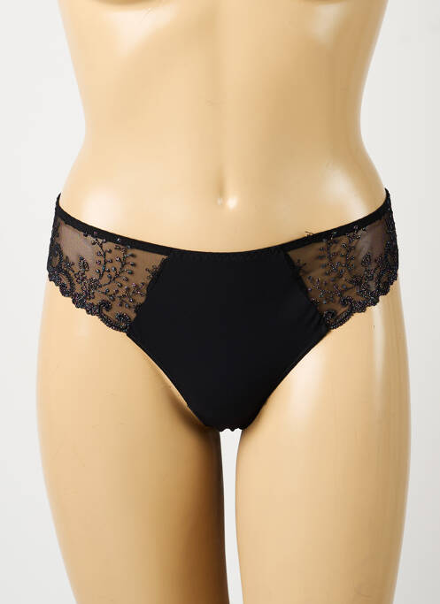 Tanga tanga noir SIMONE PERELE femme