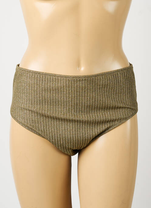 Bas de maillot de bain or MARIE JO femme