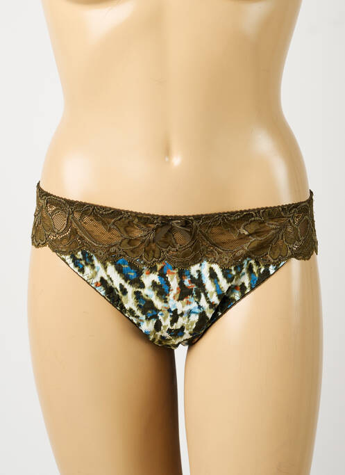 Tanga vert PRIMA DONNA femme