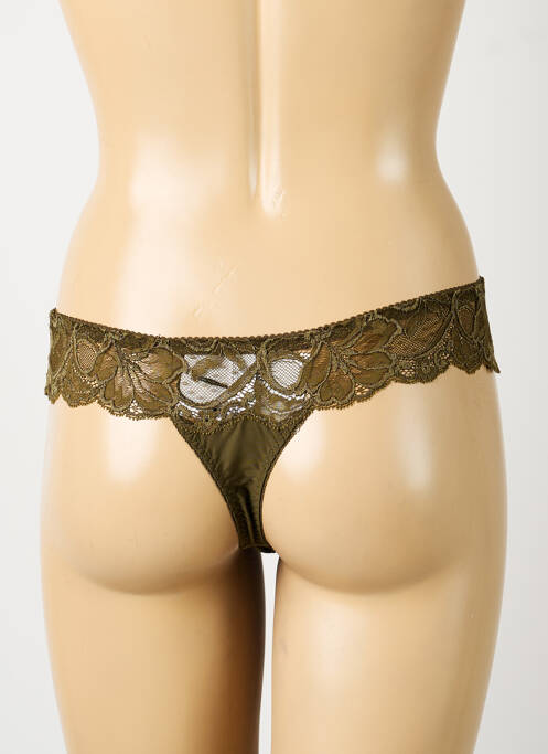 Tanga vert PRIMA DONNA femme
