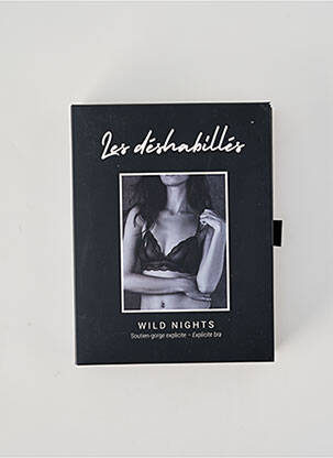 Soutien-gorge noir IMPLICITE femme