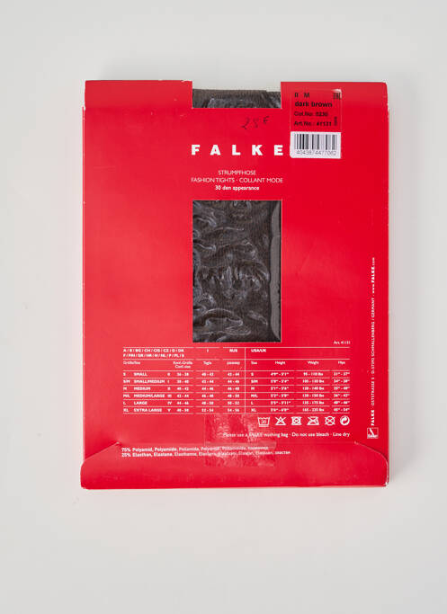Collants marron FALKE femme