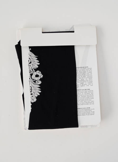 Collants noir GIRARDI femme