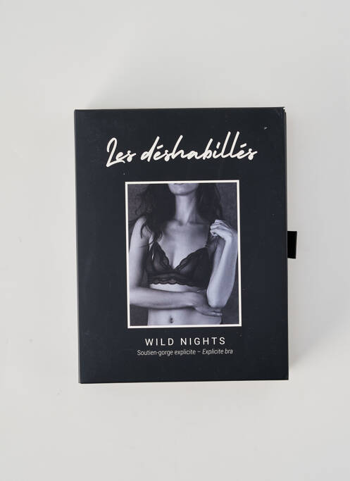 Soutien-gorge noir IMPLICITE femme