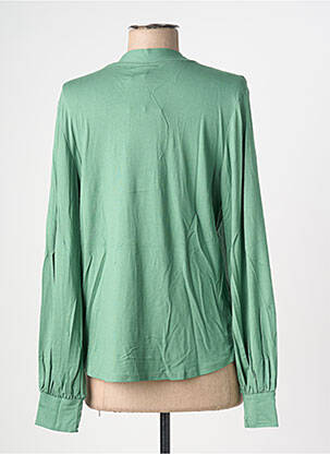 T-shirt manches longues manches longues vert BLUTSGESCHWISTER femme