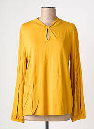 T-shirt manches longues manches longues jaune BLUTSGESCHWISTER femme