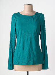 T-shirt manches longues manches longues vert BLUTSGESCHWISTER femme