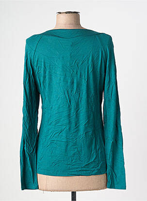 T-shirt manches longues manches longues vert BLUTSGESCHWISTER femme
