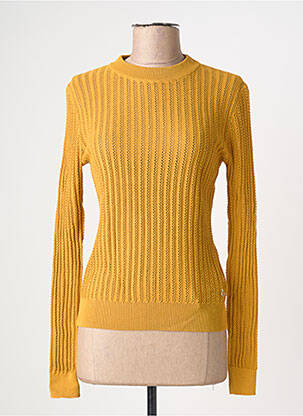 Pull stretch manches longues jaune 4 FUNKY FLAVOURS femme
