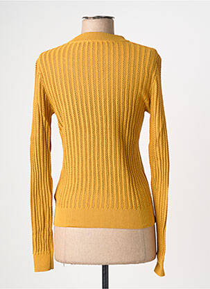 Pull stretch manches longues jaune 4 FUNKY FLAVOURS femme