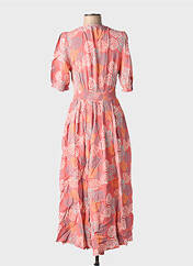 Robe mi-longue rose WHITE STUFF femme seconde vue