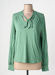 T-shirt vert BLUTSGESCHWISTER femme seconde vue