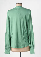 T-shirt vert BLUTSGESCHWISTER femme seconde vue