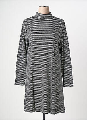 Robe courte manches longues manches longues noir MADEMOISELLE YEYE femme
